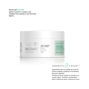 MASCARILLA LIGERA EN GEL VOLUME RECOVERY RESTART