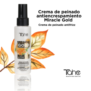 CREMA DE PEINADO ANTIENCRESPAMIENTO MIRACLE GOLD