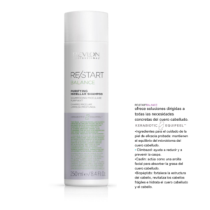 SHAMPOO MICELAR LIMPIEZA PROFUNDA BALANCE RECOVERY RESTART