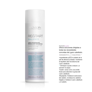 SHAMPOO MICELAR ANTI-CASPA BALANCE RECOVERY RESTART