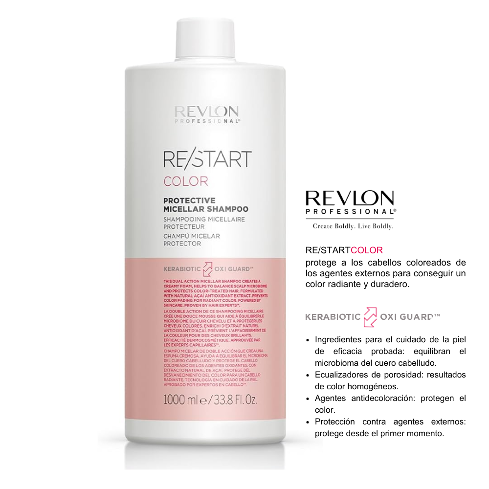 SHAMPOO MICELAR PROTECTOR RESTART COLOR - Imagen 2