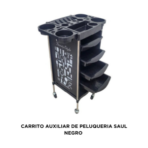 CARRITO AUXILIAR DE PELUQUERIA SAUL NEGRO
