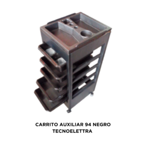 CARRITO AUXILIAR 94 NEGRO TECNOELETTRA