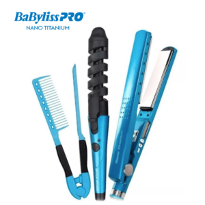 SET SUPER MATRIX PRO Plancha 1 3/4" con Mini Plancha y Cepillo Para Planchar