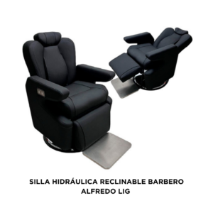 SILLA HIDRÁULICA RECLINABLE BARBERO ALFREDO LIG