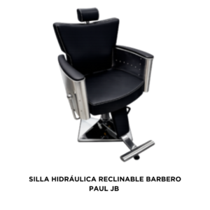 SILLA HIDRÁULICA RECLINABLE BARBERO PAUL JB
