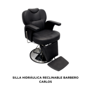 SILLA HIDRÁULICA RECLINABLE BARBERO CARLOS