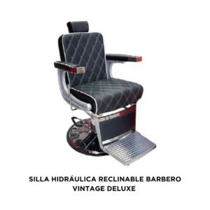 SILLA HIDRÁULICA RECLINABLE BARBERO VINTAGE DELUXE