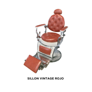 SILLON VINTAGE ROJO