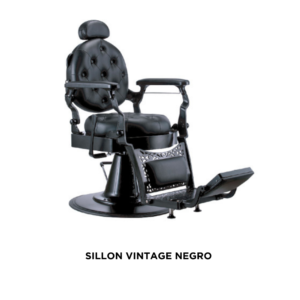 SILLON VINTAGE NEGRO