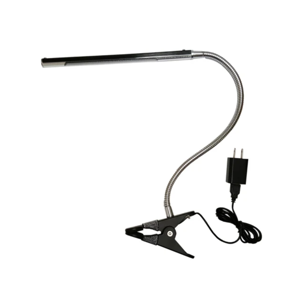 LÁMPARA DE CLIP LED NEGRA PARA UÑAS