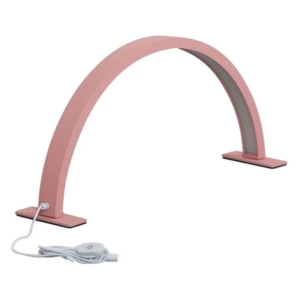 LÁMPARA LED DE MESA MEDIA LUNA PARA MANICURE ROSADA 73X37CM (copia)